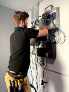 Installing access control