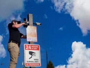 security camera installer