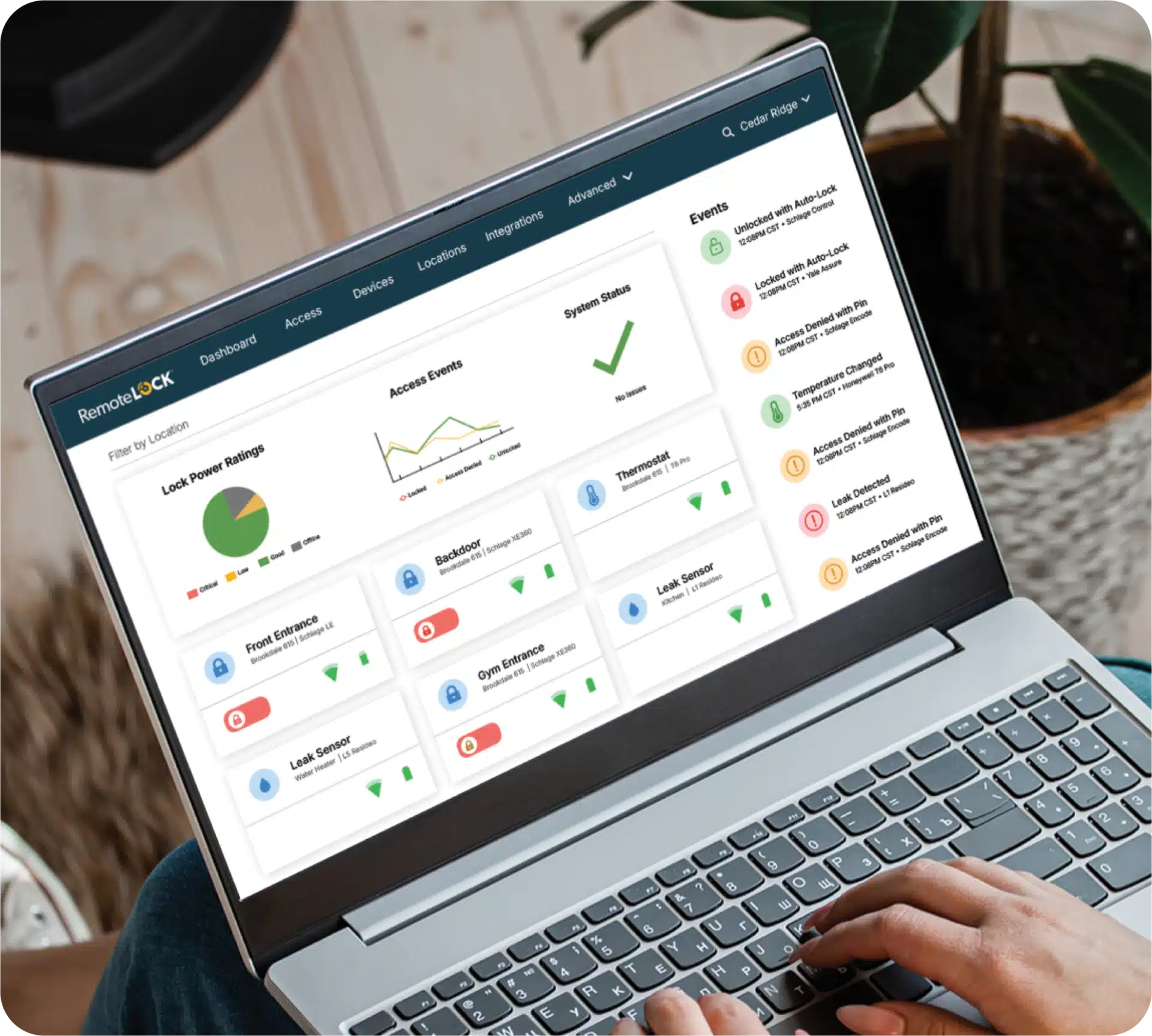 laptop mockup - Guardian Safe & Lock LLC