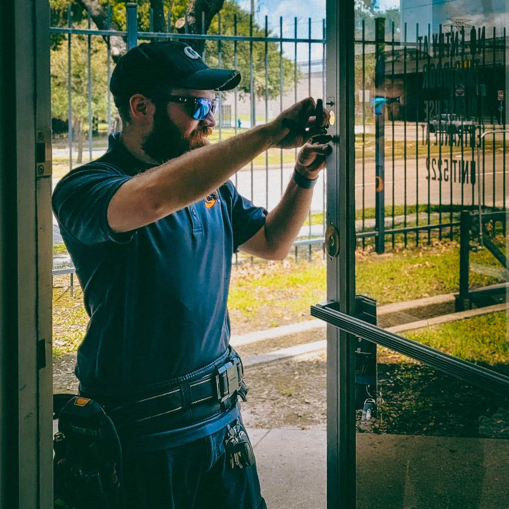 business lock repair