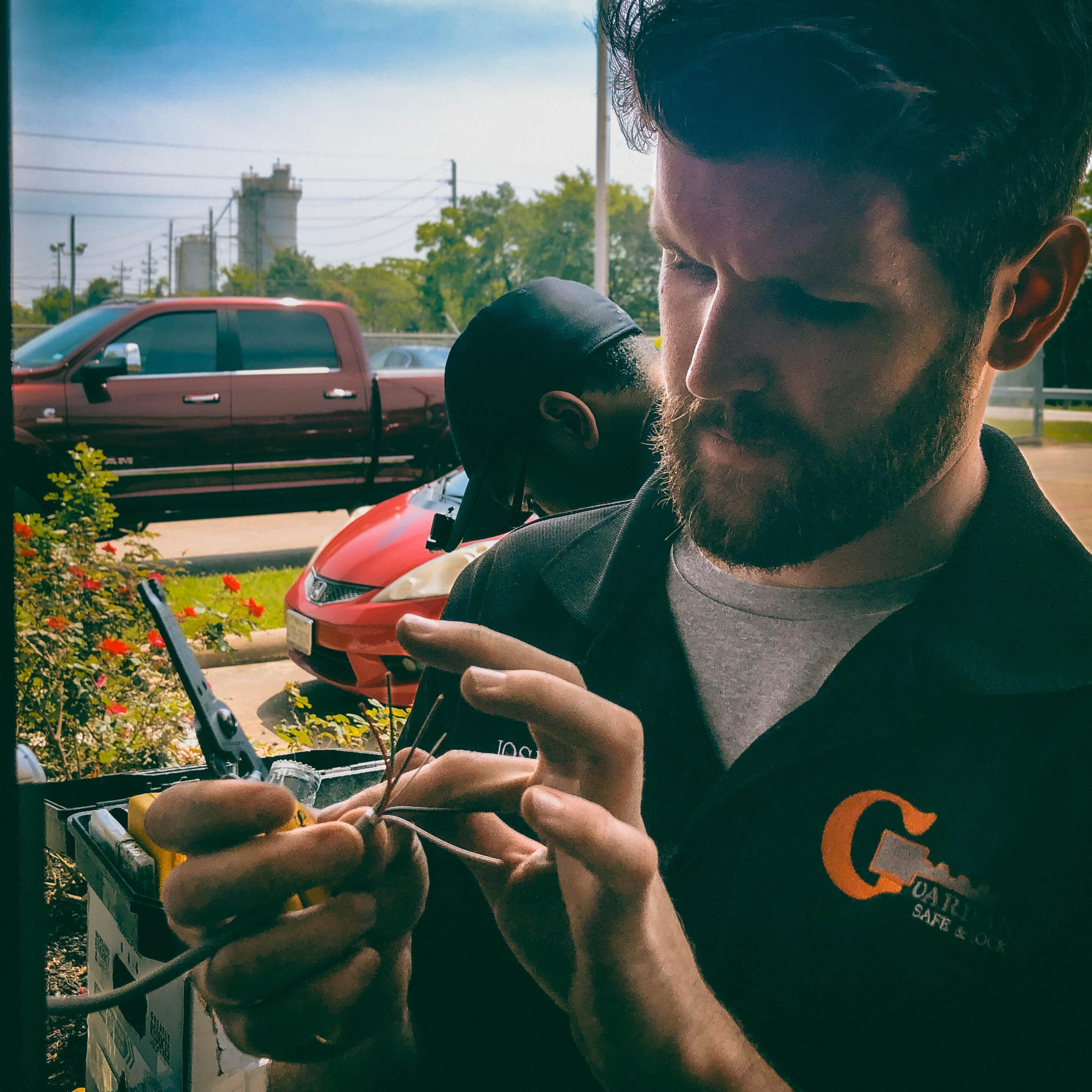 door buzzer system system installation