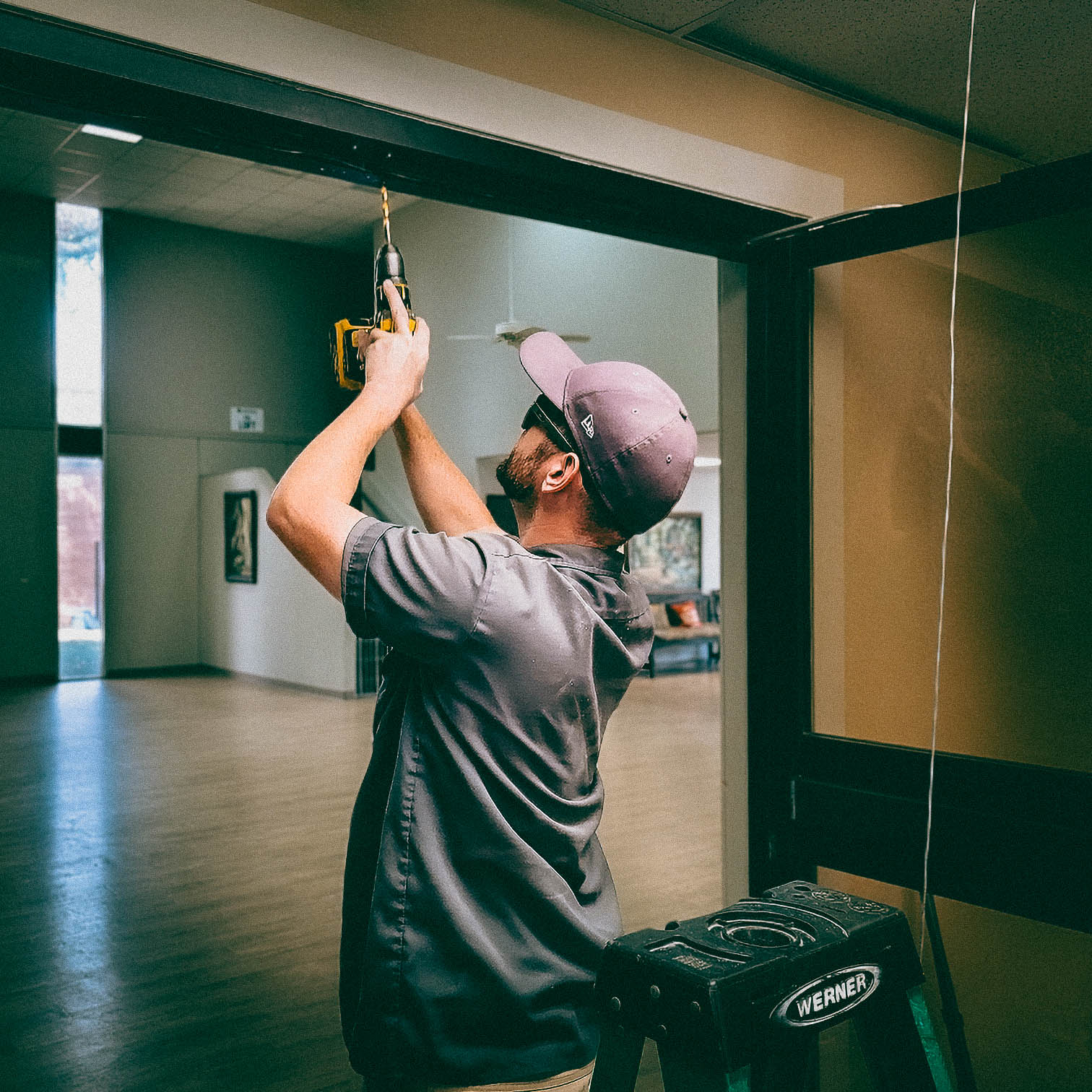 Automatic door opener installer