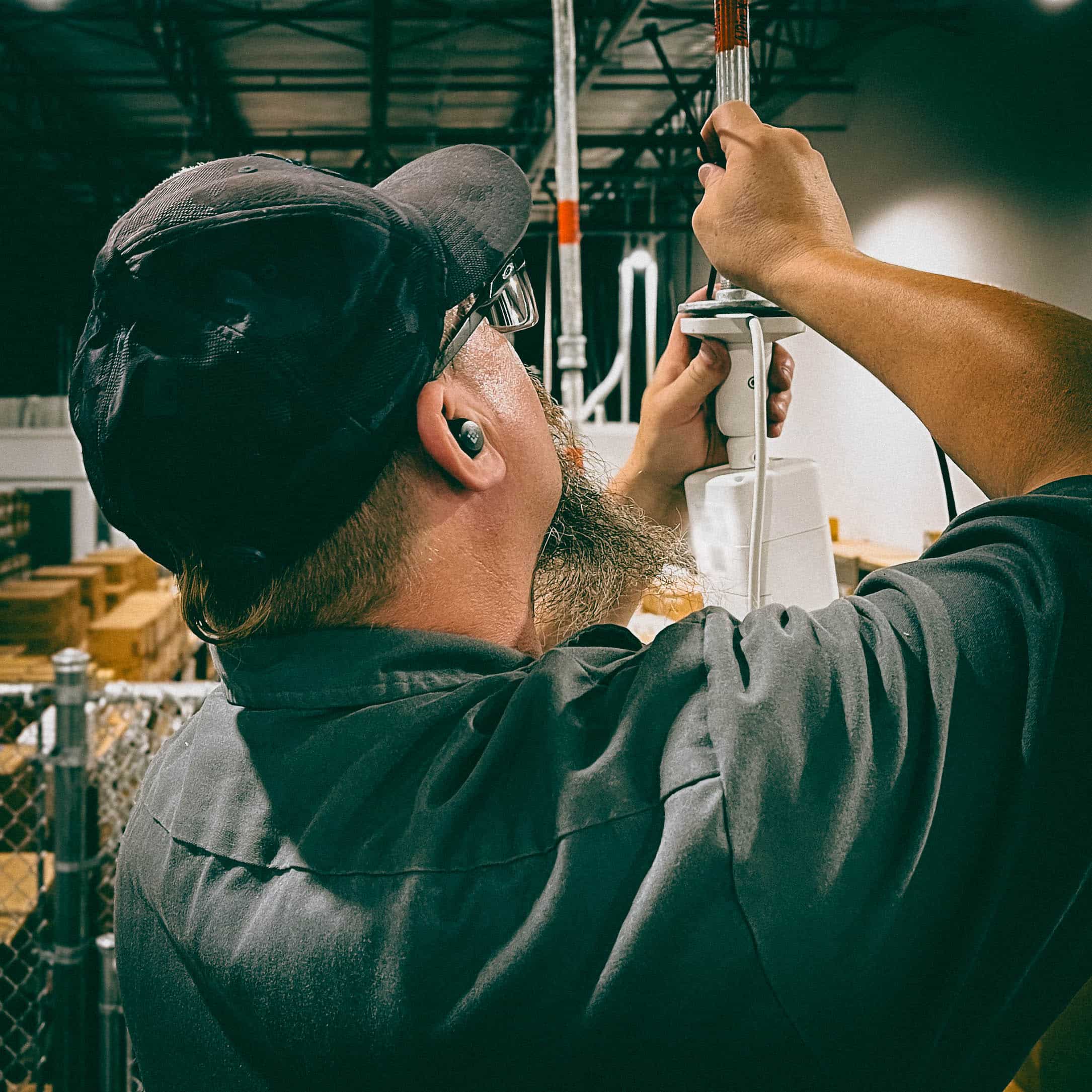 commercial security camera installation