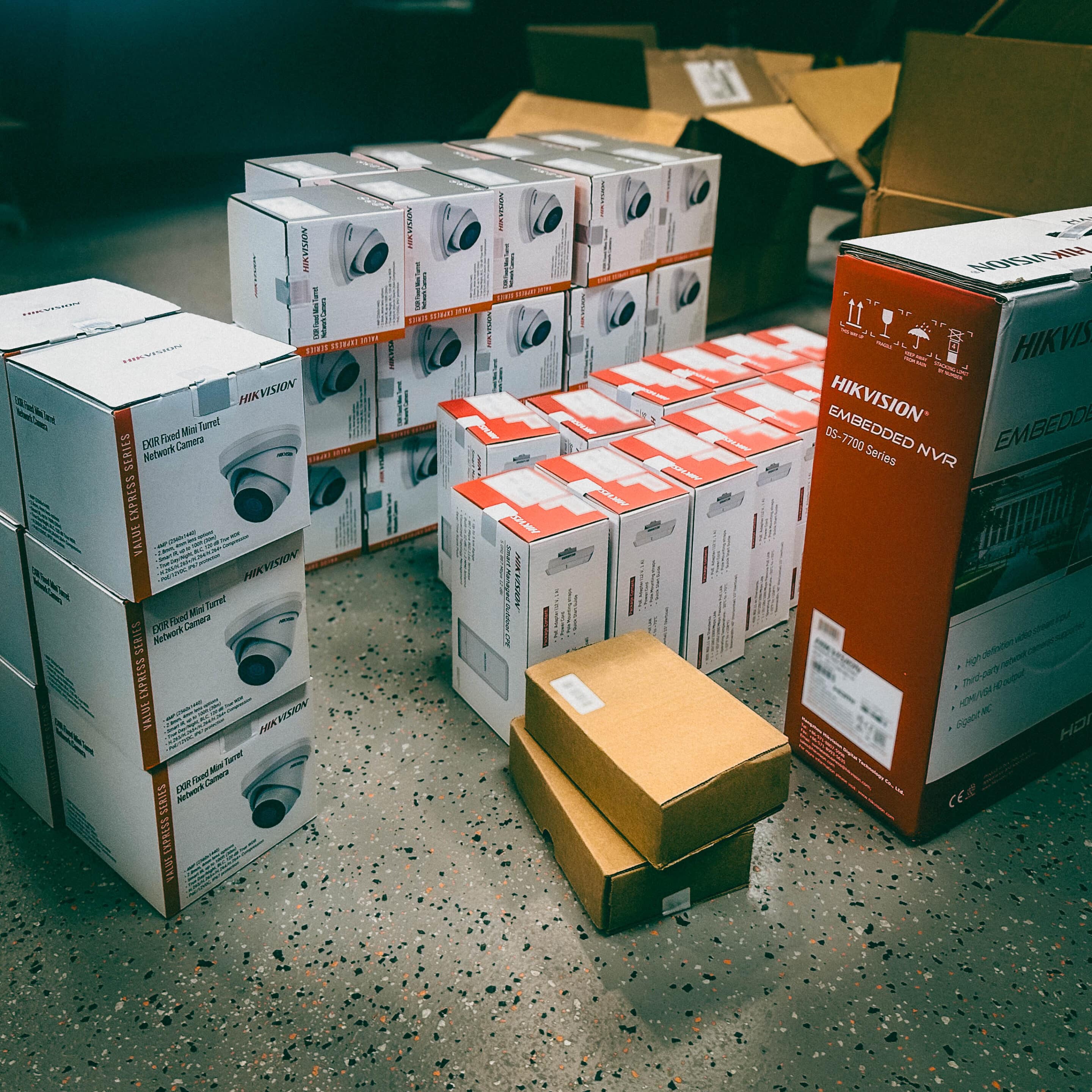 IP camera installation